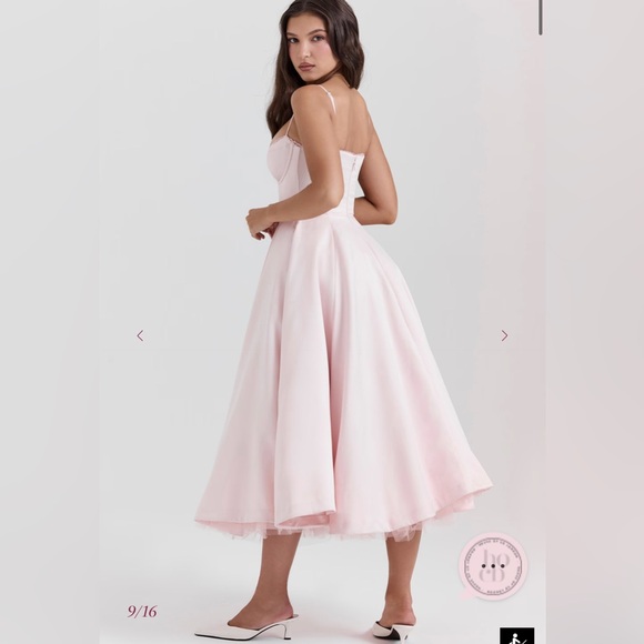 House of CB Blush Strapless Dress - Picture 7 of 12